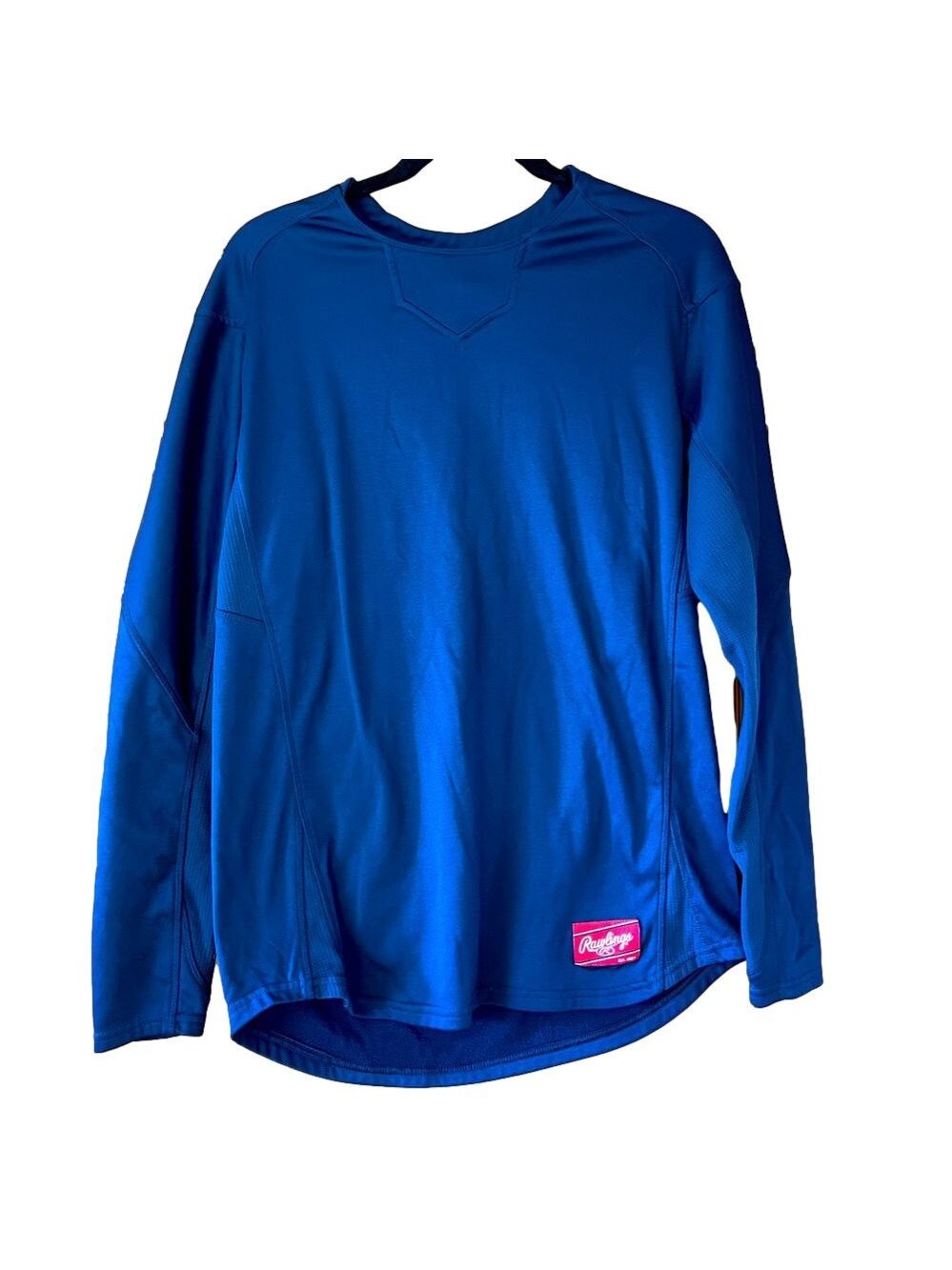 Rawlings Baseball Pullover Blue Medium